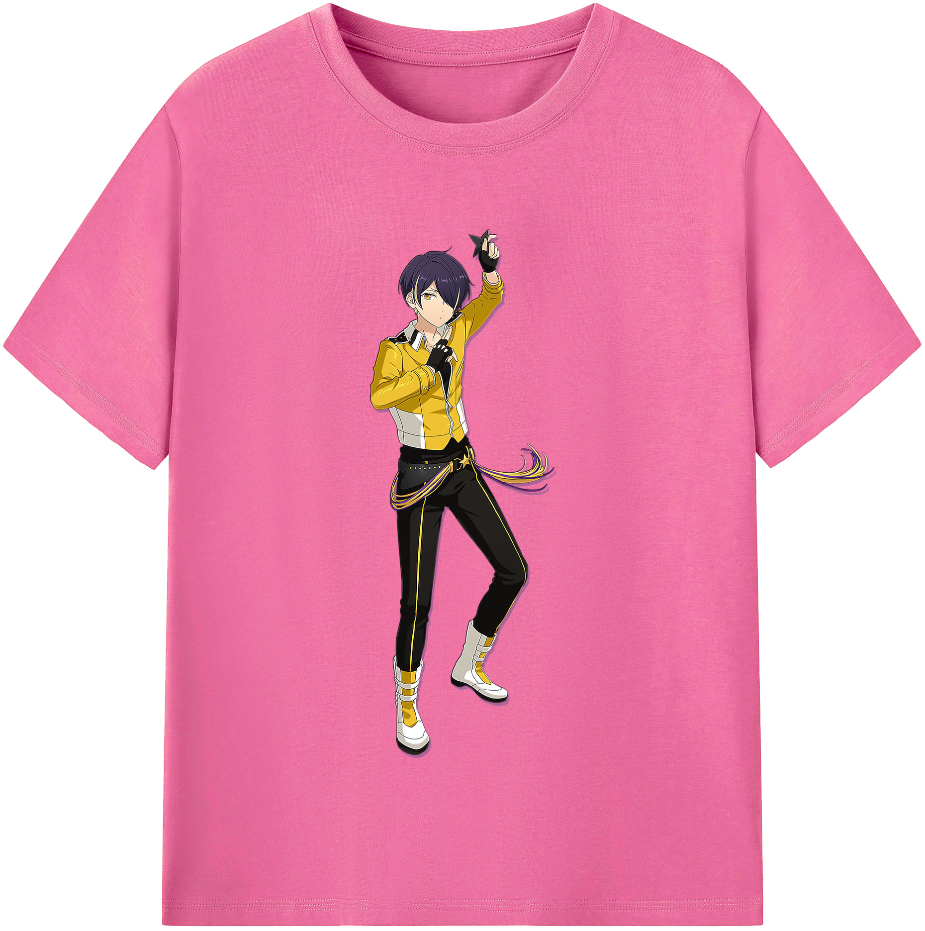 （画像用） あんさんぶるスターズ! Ensemble Stars レディースカジュアルプリントTシャツ（綿100％）